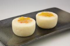 カニ菊花水晶蒸し 14個   【冷凍】