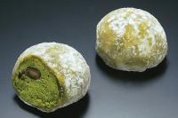 ぎゅうひ抹茶クリーム包み 22個   【冷凍】