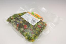 彩り野菜と昆布の和え物 500g×24袋   【冷凍】